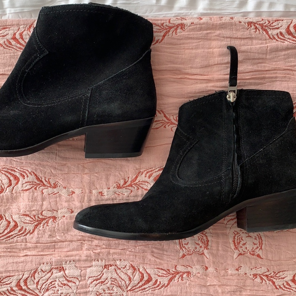 Sam Edelman Black Booties